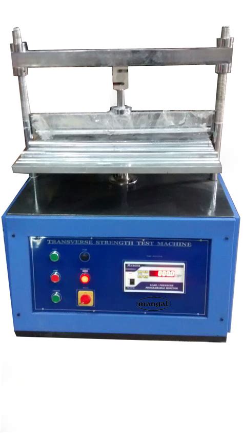 transverse bending testing machine|transverse beam strength test.